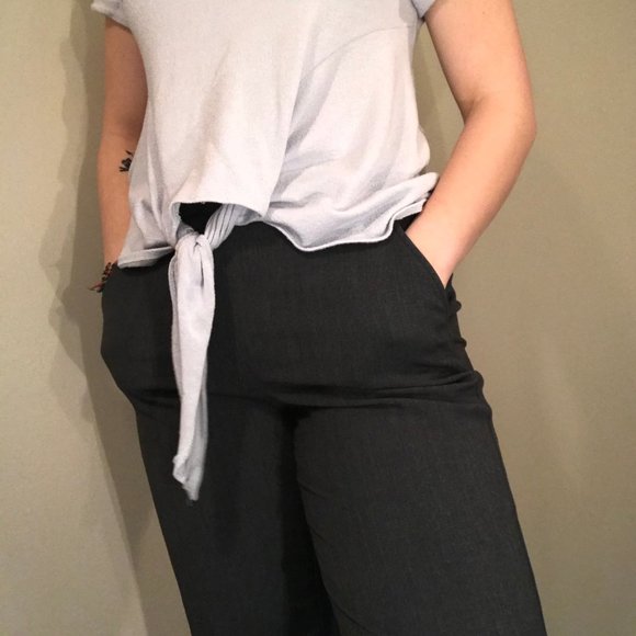 Gray Size 8 Dress Pants - Picture 5 of 7